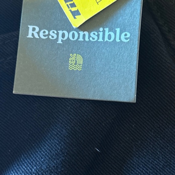 RSQ Girls Wide Leg Skater Jeans Black Size 8 High Rise Denim Pants - Picture 4 of 7